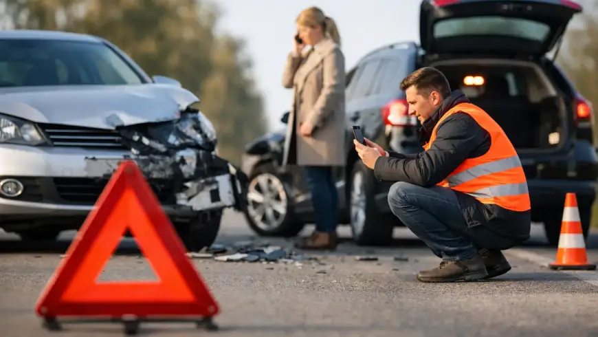 Jak zabezpieczyć auto po kolizji krok po kroku