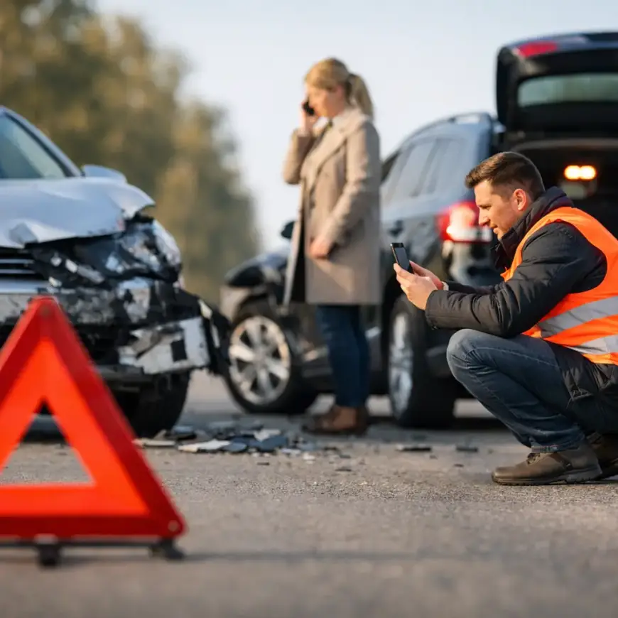 Jak zabezpieczyć auto po kolizji krok po kroku