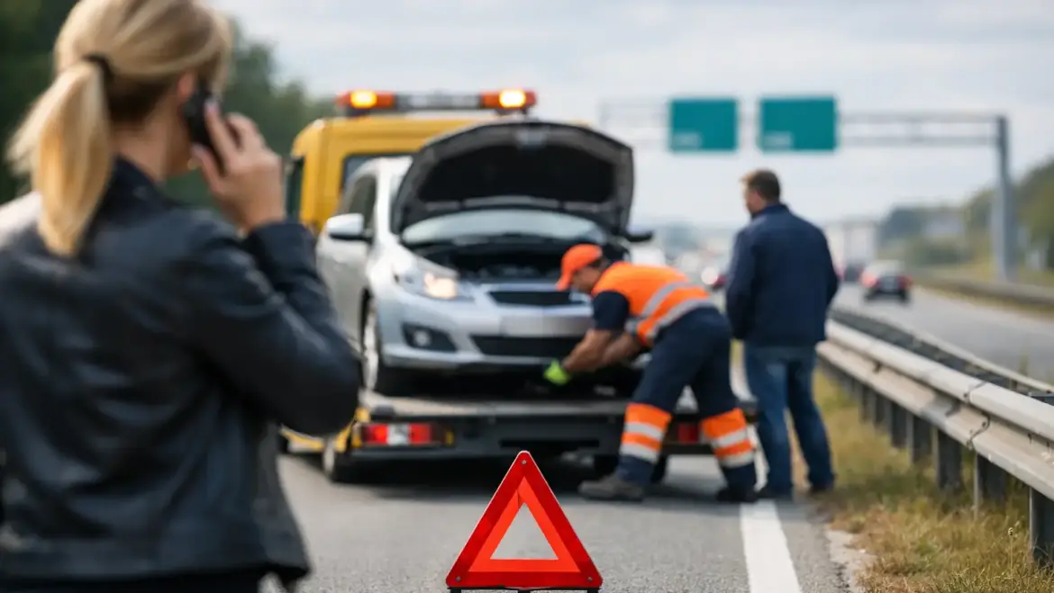 Pomoc drogowa autostrada A4 – co robić od razu