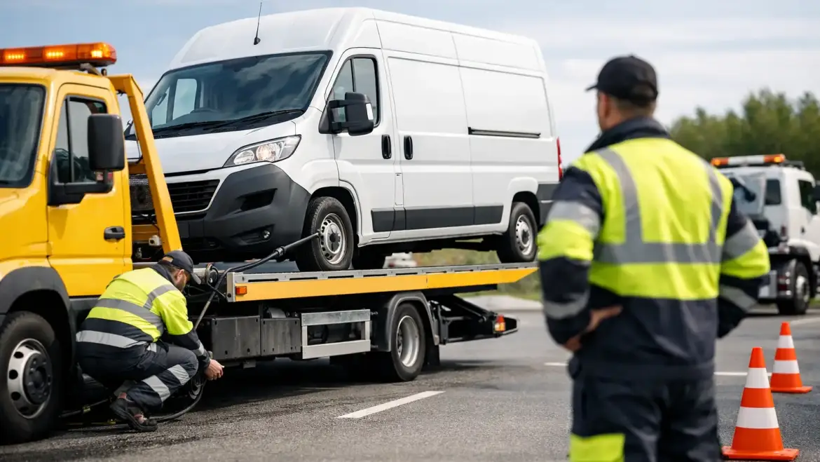 Pomoc drogowa dla aut dostawczych – co obejmuje