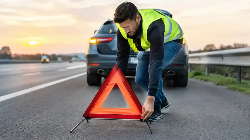 Jak wykonać zabezpieczenie pojazdu na autostradzie