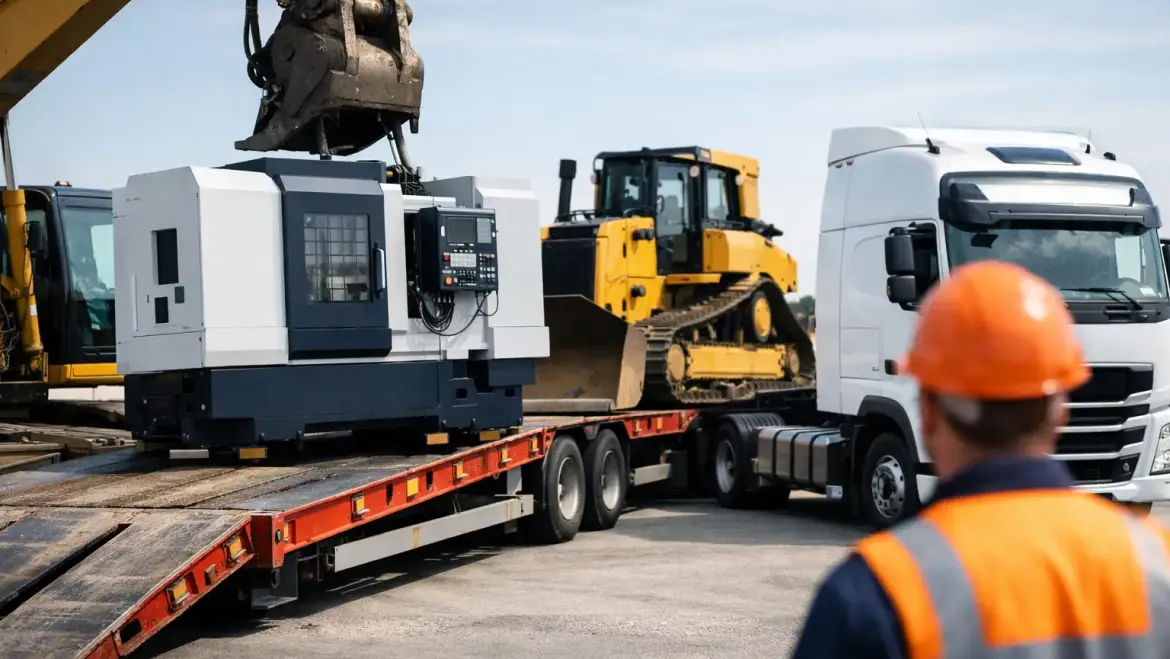 Transport maszyn specjalistycznych bez ryzyka