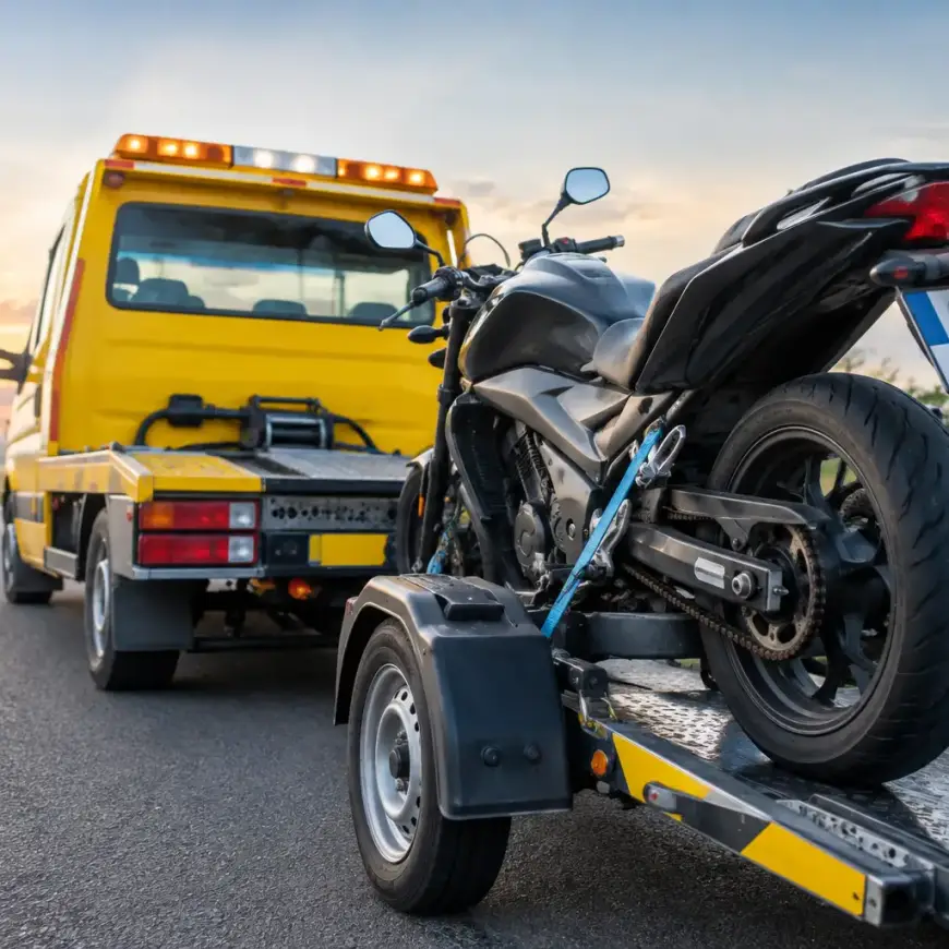 Holowanie motocykla po awarii – co robić?